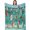 Cyan, variant on Life & Hope Flannel Blanket, Skeleton Watering , Super Soft & Warm Couch Sofa Living Room Optimistic Decor Ideal for Family 50x60 inch