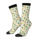 thumbnail image 1 of Balery Fruit Pears Calcetas Largas con Estampado para Hombre y Mujer – Suaves y Transpirables, Talla Única (US 5-11), 1 of 6