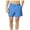 Blue, variant on BLCHUNen Mens Casual Shorts Drawstring Elastic Waist Breathable Beach Shorts with Pockets Summer