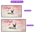 thumbnail image 5 of Every Fart is Love Note French Bulldog Guilty Face Happy Valentine's Desk Mat Full Keyboard Mouse Pad Dog Lover Gifts Large Mousepad - 01016, 5 of 5