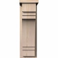 thumbnail image 2 of 7 1/2"W x 12"D x 24"H Pescadero Smooth Corbel w/Backplate, Douglas Fir, 2 of 9