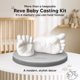 thumbnail image 2 of Kit de Molde para Manos y Pies de Bebé KeaBabies 3D en Gris, 2 of 9