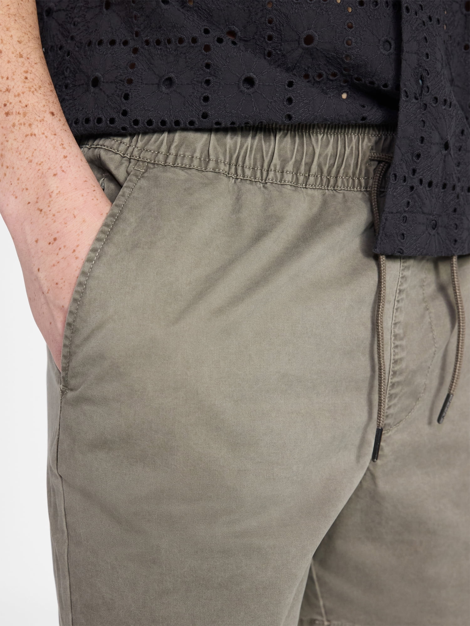 No Boundaries Flat Front Shorts, 6" Inseam, Men's XS-5XL