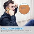 thumbnail image 6 of Case Compatible with iPhone 12 Pro Max 6.7 inch 2020, Vintage Classic Matte Leather Wallet Case Flip Notebook Style Cover with Magnetic Closure Kickstand Card Slots - Brown, 6 of 15