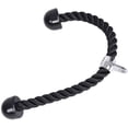 thumbnail image 2 of Tricep Rope, Heavy Duty Nylon Tension Pull Down Cable Attachment Rope with Solid Rubber Ends for Gym Fitness Trainning-, 2 of 8