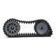 thumbnail image 4 of 4X SNT109 Go Kart Karting ATV UTV Track Electric Snowmobile SnowBlower Rubber Tracks Toy Car Accessories, 4 of 5