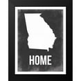 thumbnail image 2 of Grey, Jace 12x14 Black Modern Framed Museum Art Print Titled - Georgia Home, 2 of 5