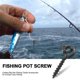 thumbnail image 3 of 50pcs Carp Fishing Boilie Screw with Solid Ring Bait Tool Chod Rigs Carp Fishing Hair Tackle Accesso, 3 of 5