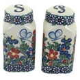 thumbnail image 2 of Blue Rose Polish Pottery Garden Salt & Pepper Shakers, 2 of 2