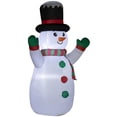 thumbnail image 4 of 6' Christmas Inflatable Snowman with LED Lights for Indoor Outdoor, 4 of 11