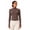 Coffee Brown, variant on Women's Fitted Full-Zip Athletic Jacket with Thumbholes, Lemon Yellow, S