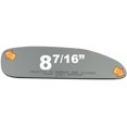 thumbnail image 2 of Convex Passenger Side Power Replacement Mirror Glass for 00-05 Buick LeSabre W/O Baking Plate, 2 of 4