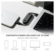 Native Union Pocket Cable 60W – USB-C Portable Charging Cable for Smart Phone and Tablet (Oxyfire)