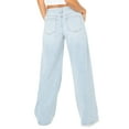 thumbnail image 4 of Celebrity Pink Wide Leg Trouser Pocket Jean, 4 of 5