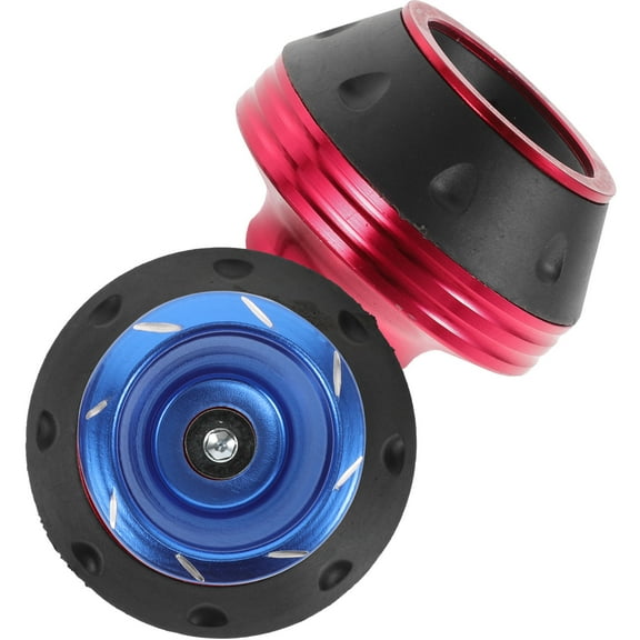 FOMIYES 2Pcs Motorcycle Frame Sliders with Cup Shape for Scooter and Electric Bike 1.97X1.97X0.79in