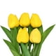 thumbnail image 2 of Tulipanes artificiales Windfall de tacto real, 5 unidades, arreglo floral, ramo para decoración de hogar, oficina y boda, bonitos y atractivos ramos encantadores para el hogar., 2 of 8