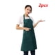 thumbnail image 2 of Delantales para hombres para hombre delantal con bolsillos delanteros PROFESIONAL CUBIERTA MULTICOLOR PROTECCIÓN PARA EL RESTAURANTE BAR Tienda Cafés Newish Green 2 piezas Advancent HA012094-09, 2 of 6