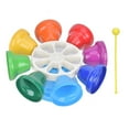 thumbnail image 1 of Campanas de mano NikouMX de 8 tonos Juguetes musicales para niños, 1 of 8