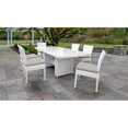 thumbnail image 1 of Miami Table à Manger Patio Extérieur Rectangulaire W / 6 Chaises Sans Bras, 1 of 2