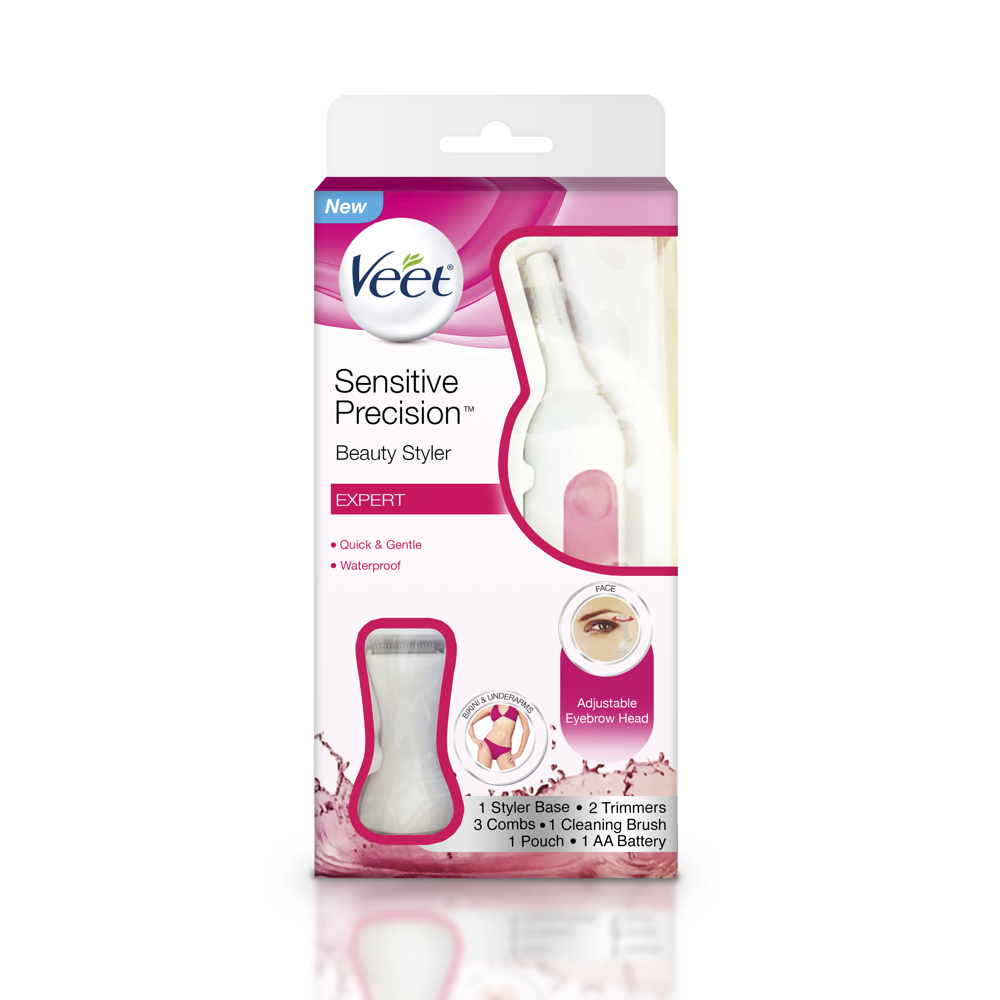 Hair Removal Electric Trimmer Veet Expert Sensitive Precision Beauty