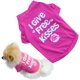 thumbnail image 2 of Ropa de verano para perros, bulldog francés, gato, ropa de verano para perros, abrigo bonito, ropa para gatos, ropa para mascotas, rosa, rojo, L, código, 2 of 5