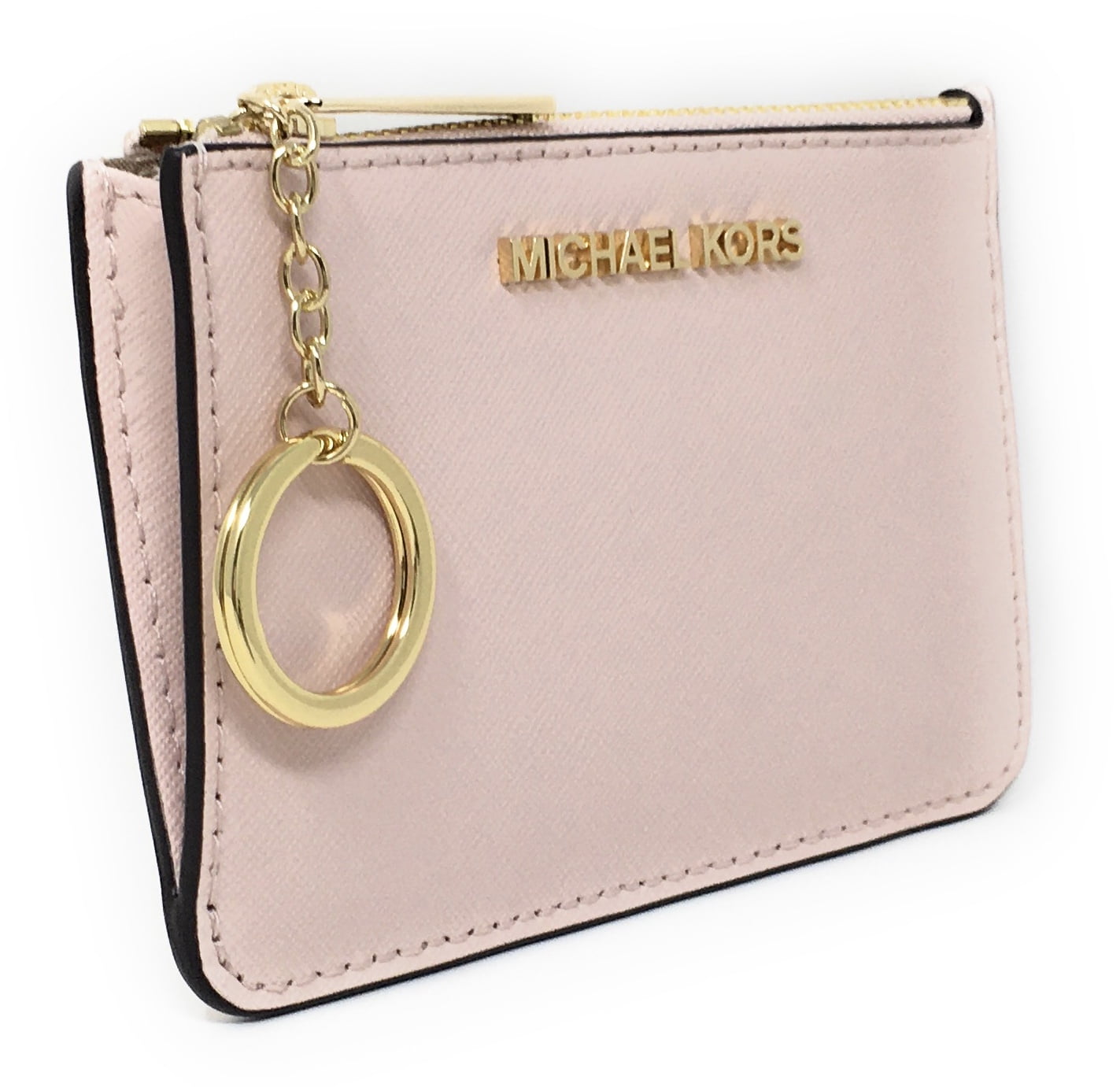 Michael Kors Black Ladies Leather Coin Purse 32T7GM9P0L-001 191262191527 -  Handbags - Jomashop