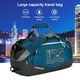 thumbnail image 3 of Bolsa de gimnasio Bolsas de entrenamiento de fitness Bolso de deporte al aire libre Resistente al desgarro Ajustable con cremallera Autoadhesivo Bolsas de mensajero y de hombro Verde negro Guardurnaity AP011940-02, 3 of 6