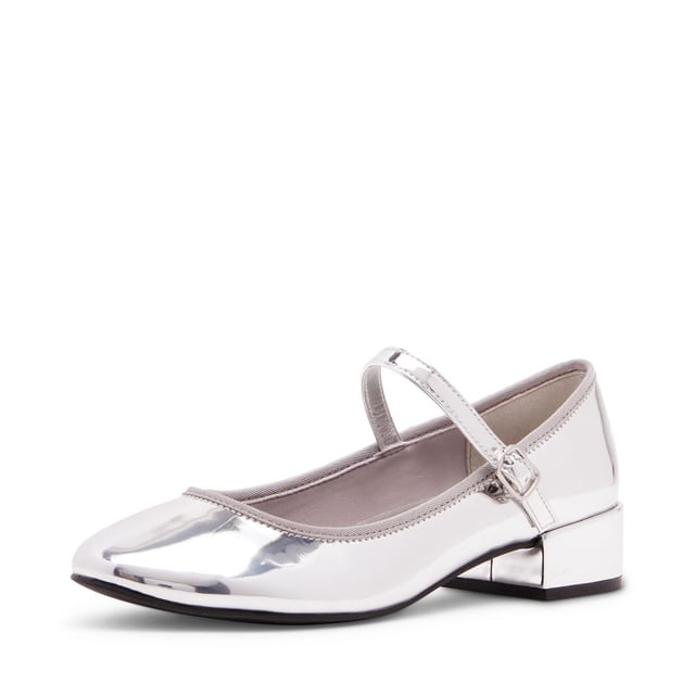 Madden Girl Bailarina Tutu para Mujer Plateada Talla 7.5