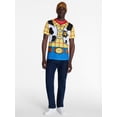 thumbnail image 4 of Toy Story Men’s Woody Cosplay Graphic Tee and Beanie Set, 2 Piece, Sizes XS-3XL, 4 of 6