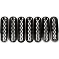 thumbnail image 2 of Rugged Ridge by RealTruck Grille Insert Kit for Wrangler JK/JKU | Black, Perforated | 11306.31 | Compatible with 2007-2018 Jeep Wrangler JK/JKU, 2 of 5