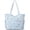 Blue Flowers, variant on Pan chenh Clear Crossbody Bag for Stadium Events, Transparent Purse Bag for Concerts Sports