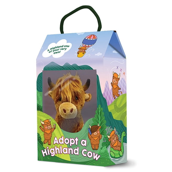 Adopt a Highland Cow (Adopt A...): Book and Plush, (Hardcover)