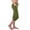 Army Green, variant on TAGOLD Womens Summer Pants, Womens Summer Yoga Pants, Autumn Women Workout Out Leggings Stretch Waist Button Pocket Yoga Gym Cropped Trousers With Pocket