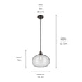 thumbnail image 4 of 43911OZ Kichler Lighting Avery - 1 Light Pendant-14 Inches Tall and 14.5 Inches Wide-Olde Bronze Finish, 4 of 6