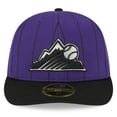 thumbnail image 2 of Men's New Era  Purple Colorado Rockies 2025 Batting Practice Low Profile 59FIFTY Fitted Hat, 2 of 6