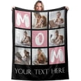thumbnail image 3 of Personalised Photo Blanket Lovely Memory Picture Collage Blanket Custom Photo Memory Gift Birthday Gift for Best Friends, 3 of 6