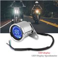 thumbnail image 1 of 12V Motorcycle Bicycle LED Display Speedometer Digital Odometer Parts -, 1 of 4