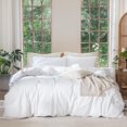 thumbnail image 1 of Juego de funda de edredón MooMee Bedding 100% algodón lavado King, 1 of 7