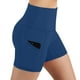 thumbnail image 1 of mfyjkho Pantalones Cortos De Gimnasio, Pantalones Cortos De Yoga Y Fitness Con Cintura Alta Y Bolsillos Para Mujer Pantalones Cortos Para Mujer S, 1 of 5