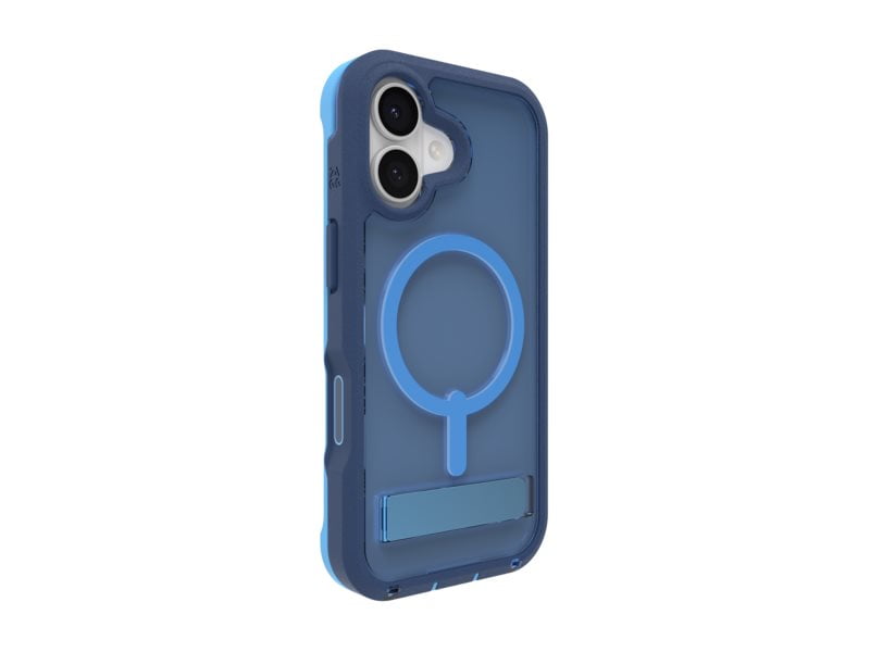 ZAGG Rainier Snap - Back cover for cell phone - rugged - MagSafe compatibility - cobalt horizon - for Apple iPhone 17