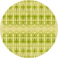 thumbnail image 1 of Ahgly Company Indoor Round Patterned Cookie Brown Area Rugs, 7' Round, 1 of 6