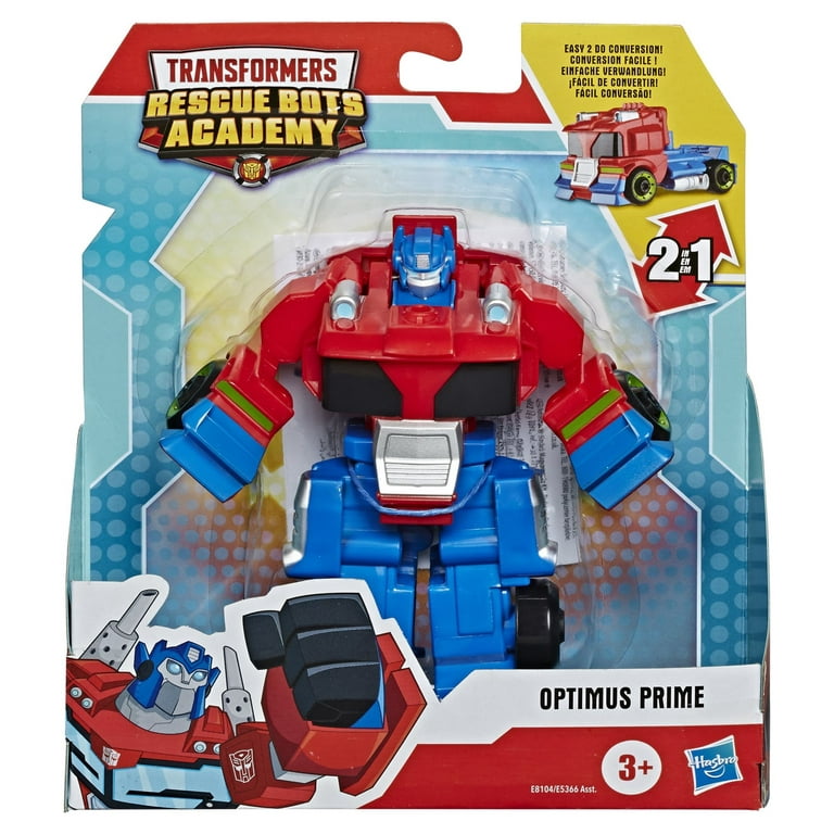 Playskool Heroes Transformers Rescue Bots Academy Optimus Prime Action  Figure