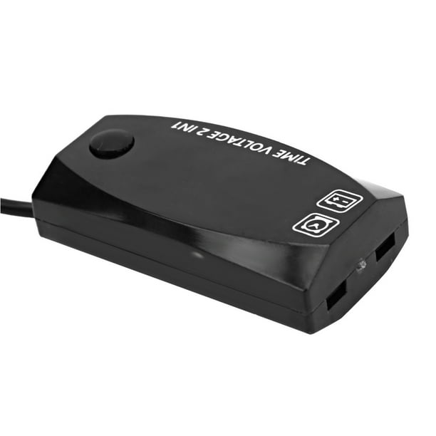 Motorcycle Voltage Meter,2 in 1 Voltmeter Motorcycle Meter Volt Gauge