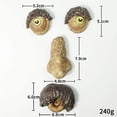 thumbnail image 3 of xiaxaixu Easter Face Shaped Tree Statue, Luminous DIY Resin Sculpture, 3 of 5