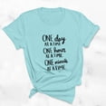 thumbnail image 3 of WREESH Women's Fashion Short Sleeve T-Shirts Cute Summer Tops with Graphic Print and Crew Neck Mint Green, 3 of 5