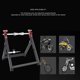 thumbnail image 3 of Soporte Para Alineación De Ruedas De Motocicleta, Alta Estabilidad, Recubierto De Negro, Fácil De Operar, Soporte Plegable Eficiente Para Balanceador De Ruedas De Motocicleta, 3 of 7