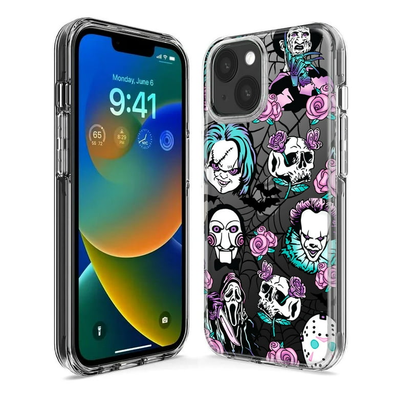 MUNDAZE Case for Apple iPhone 15 Hybrid Shockproof Slim Hard