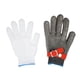 thumbnail image 1 of Eigraketly Guantes de seguridad universales de nivel 5, ajustables, recubiertos de látex, más anillo de acero PE, manoplas de trabajo, correa de muñeca Artesanía Rojo L Eigraketly TO000224-01, 1 of 6