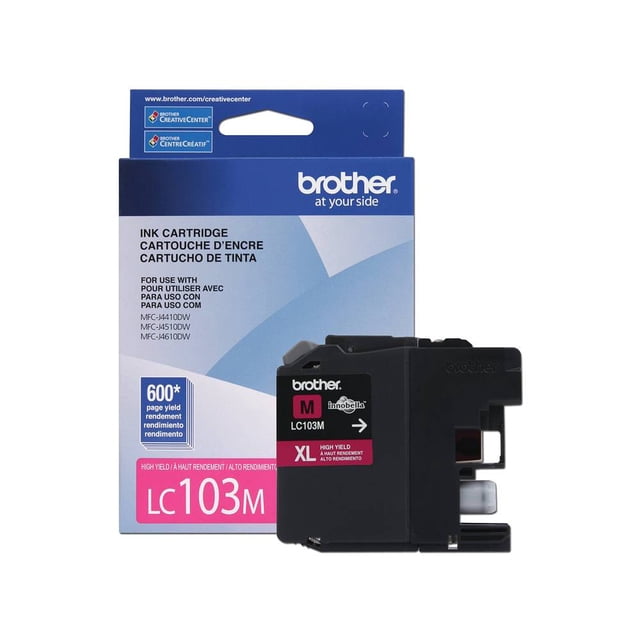 Cartucho de Tinta Alto Rendimiento Brother Magenta Modelo LC103M