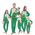 thumbnail image 1 of Pyjamas de Noël Rayés Rouges et Blancs pour Famille, Vêtements de Nuit pour Enfants, Pyjamas pour Famille, Vêtements de Maison pour Couples, 1 of 5